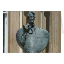 Statue Of Yeats In Sligo Cards