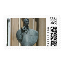 Statue Of Yeats In Sligo postage by lifesphere Statue Of Yeats In Sligo postage