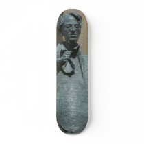 Statue Of Yeats In Sligo skateboards by lifesphere Statue Of Yeats In Sligo skateboards