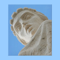 Statue on Canvas canvas prints