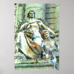 Statues of Bowling Green Posters