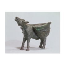 Statuette of a donkey braying, Roman Post Cards