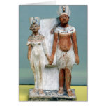 Statuette of Amenophis IV  and Nefertiti cards