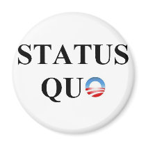 STATUS QUO REFRIGERATOR MAGNET