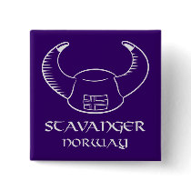 Stavanger Norway Viking Hat Pins