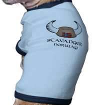 Stavanger Norway Viking Hat pet clothing by NorwayGifts Stavanger Norway Viking Hat pet clothing