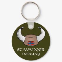 Stavanger Norway Viking Hat keychains by NorwayGifts Stavanger Norway Viking Hat keychains
