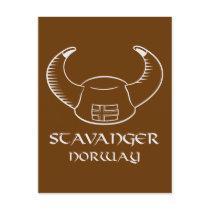 Stavanger Norway Viking Hat postcards by NorwayGifts Stavanger Norway Viking Hat postcards