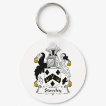 Staveley Family Crest keychains by coatsofarms Staveley Family Crest keychains