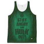Stay Angry And Hulk Out All-Over Print Tank Top