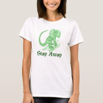 Stay away frilled lizard t-shirts