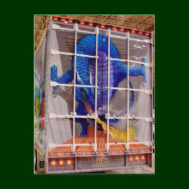 Stay Back 500 Feet! postcards