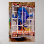 Stay Back 500 Feet! Print