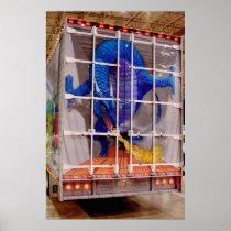 Stay Back 500 Feet! Print