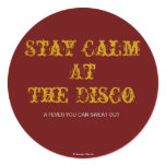 Stay Calm, At The Disco, stickers