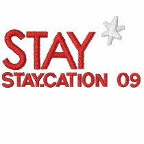 Stay-cation 2009 Men's Jacket - Black embroidered shirts