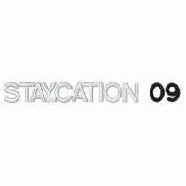 Stay-cation 2009 Men's Polo - Red embroidered shirts by parkoutfitters Stay-cation 2009 Men's Polo - Red embroidered shirts