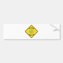 Stay Focused Keep Coding (Top Bottom Sign) Bumper Sticker