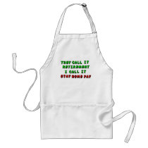 Stay Home Pay aprons
