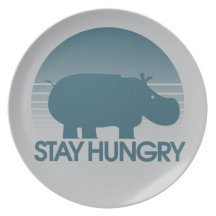 Stay Hungry Inspiration Plates