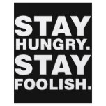 Stay Hungry. Stay Foolish. Flyers
