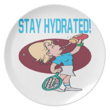 Stay Hydrated Dinner Plate
