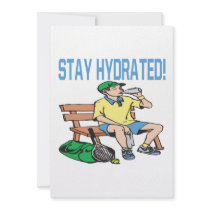 Stay Hydrated Invitation