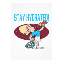 Stay Hydrated Personalized Invitations
