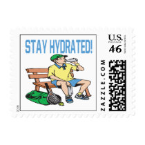 Stay Hydrated Postage