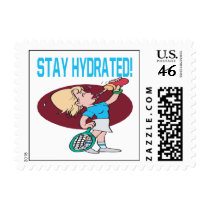 Stay Hydrated Postage Stamp