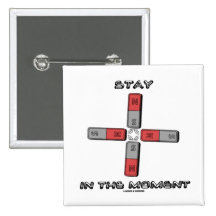 Stay In The Moment (Magnetic Quadrupole Moment) Pin