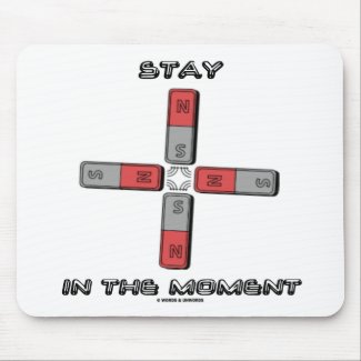 Stay In The Moment (Magnetic Quadrupole Moment) Mouse Pad