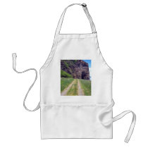 Stay On Track Apron by CreatureCreations Stay On Track Apron