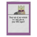 Stay out of my cubicle... greeting cards