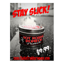 Stay slick! postcards