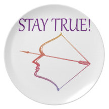 Stay True Plate