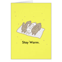 Stay warm cards by PencilPlus Stay warm cards