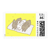 Stay warm postage stamps
