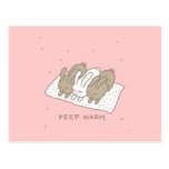 Stay warm postcards