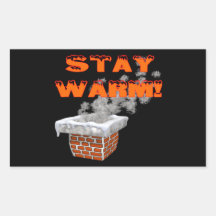 Stay Warm Sticker