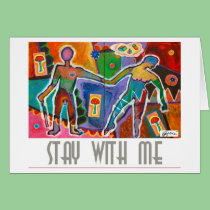 Stay with me - Card