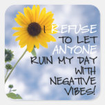 Staying Positive Text With A Sunflower In The Sky stickers