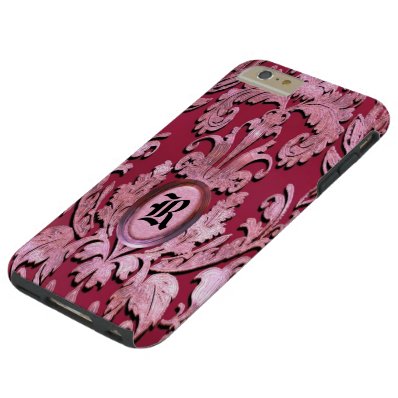 Stayportvollie Damask Monogram Tough iPhone 6 Plus Case