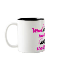 Stays With Girlfriends mugs