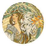 Stcker:  Mucha - Language of Flowers Stickers