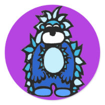 Stckers Yardley the Yeti stickers