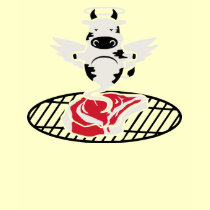 Steak Angel t-shirts by Cheesyb Steak Angel t-shirts