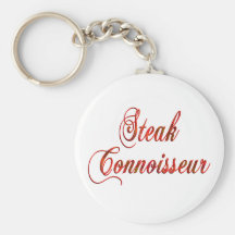 Steak Connoisseur Keychain