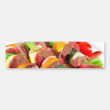 Steak Kabob Bumper Sticker