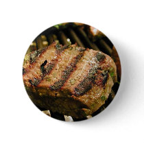 Steaks Food Dinner Grilling buttons by lifesphere Steaks Food Dinner Grilling buttons